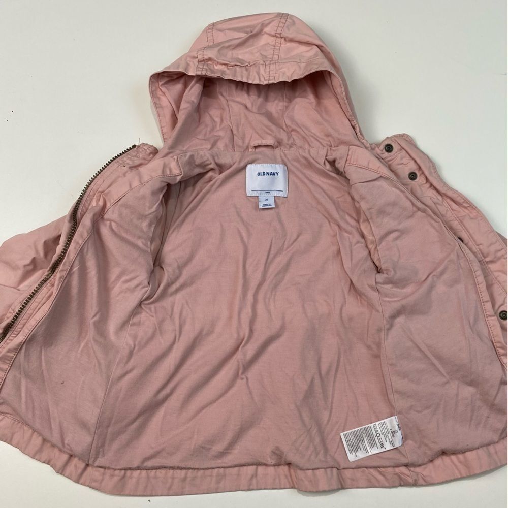 Old Navy girls hooded pink jacket size 2T - Picture 2 of 9